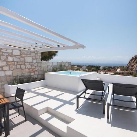 Isterni White New 1Bd House With Private Jacuzzi In Isterni别墅 外观 照片