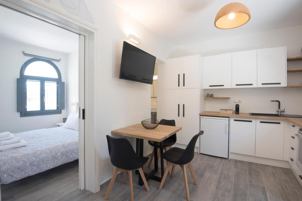 Isterni White New 1Bd House With Private Jacuzzi In Isterni别墅 外观 照片