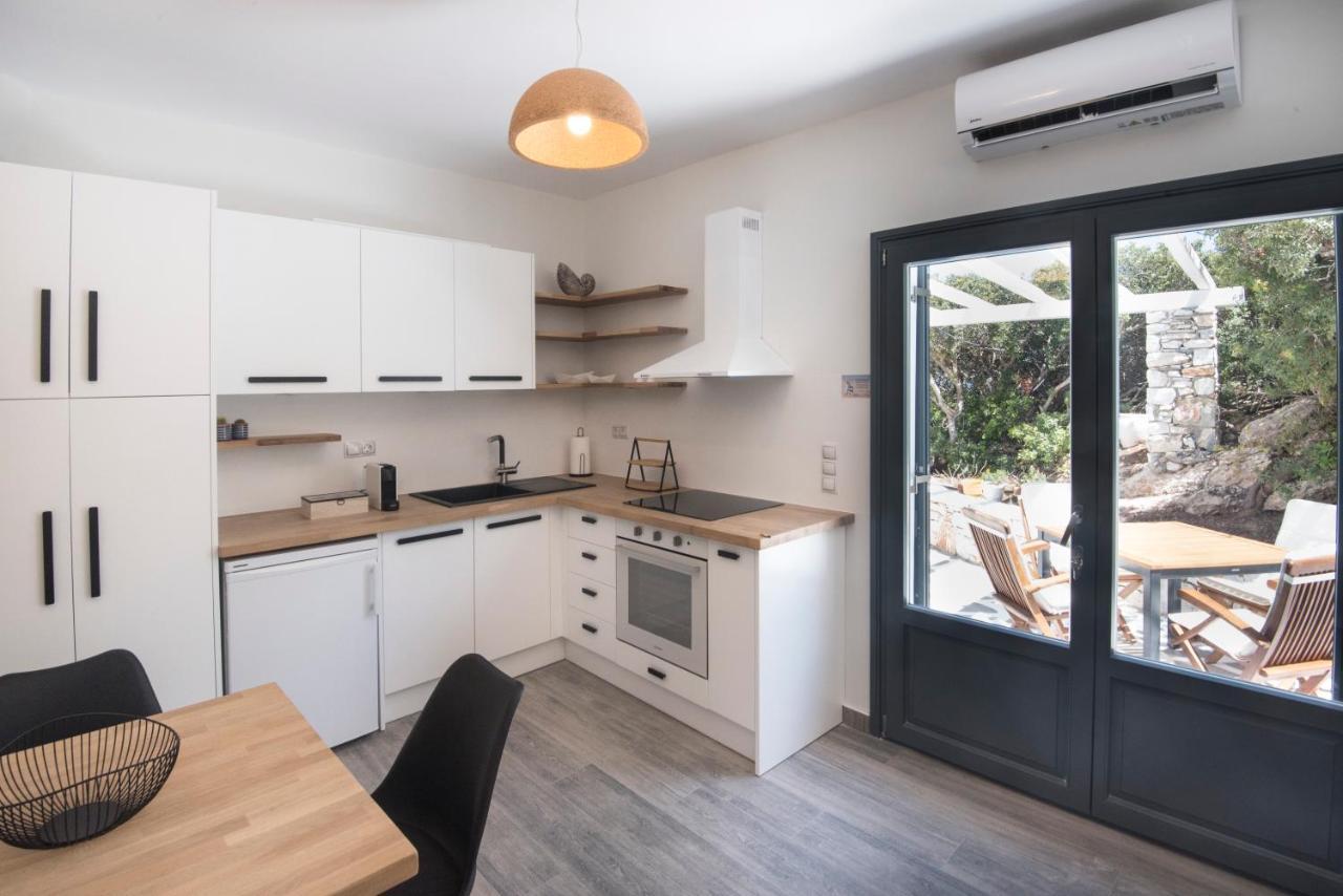 Isterni White New 1Bd House With Private Jacuzzi In Isterni别墅 外观 照片