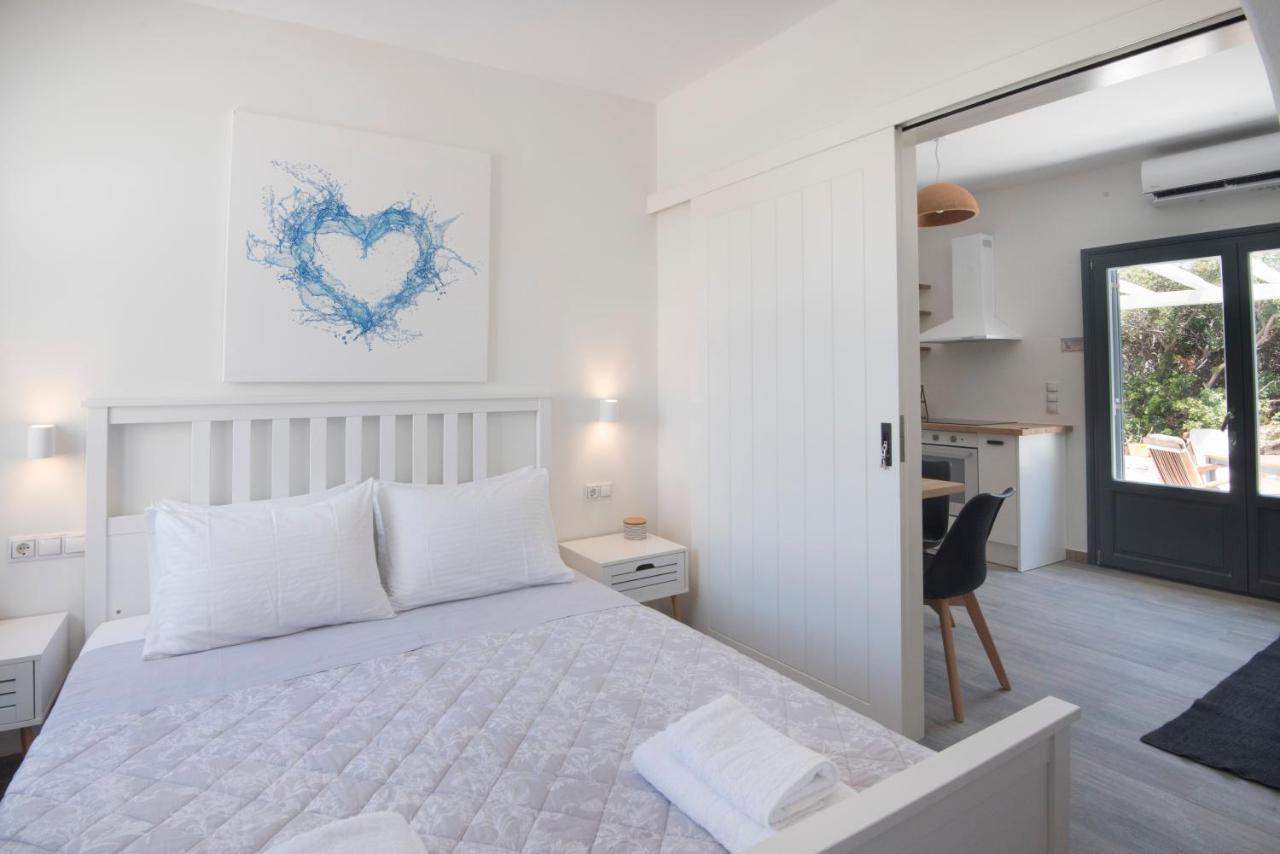 Isterni White New 1Bd House With Private Jacuzzi In Isterni别墅 外观 照片