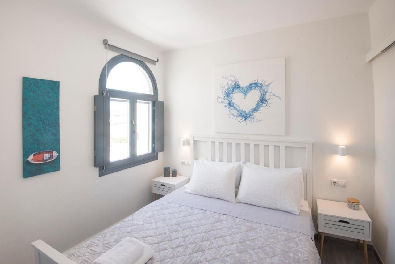 Isterni White New 1Bd House With Private Jacuzzi In Isterni别墅 外观 照片