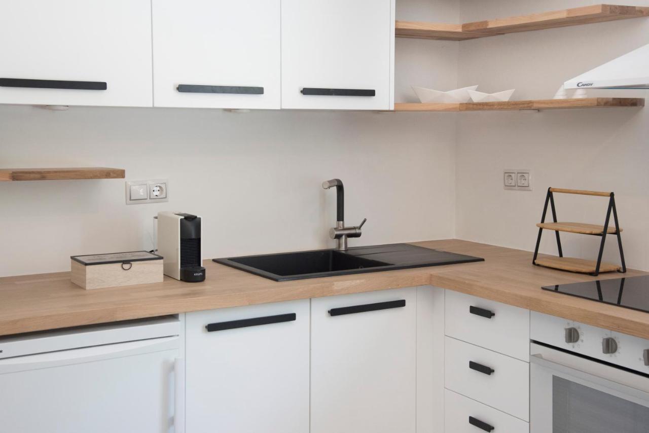 Isterni White New 1Bd House With Private Jacuzzi In Isterni别墅 外观 照片